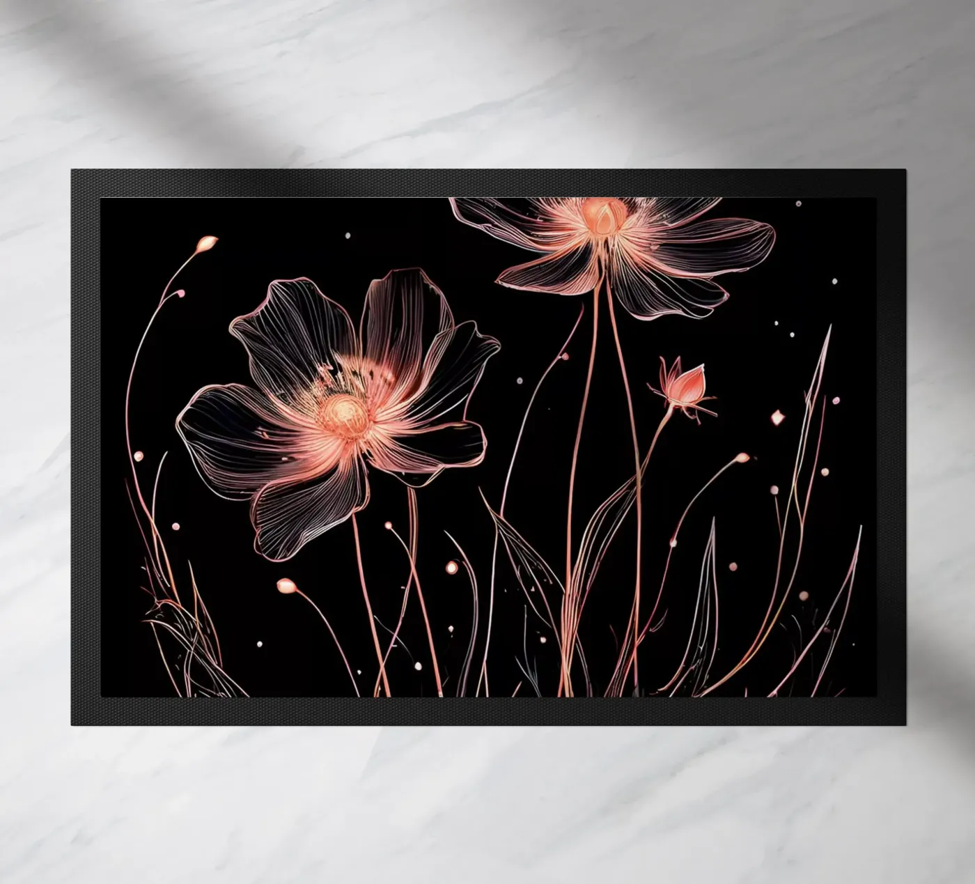 Der himmlische Kosmos Fußmatte von Artistic-shop