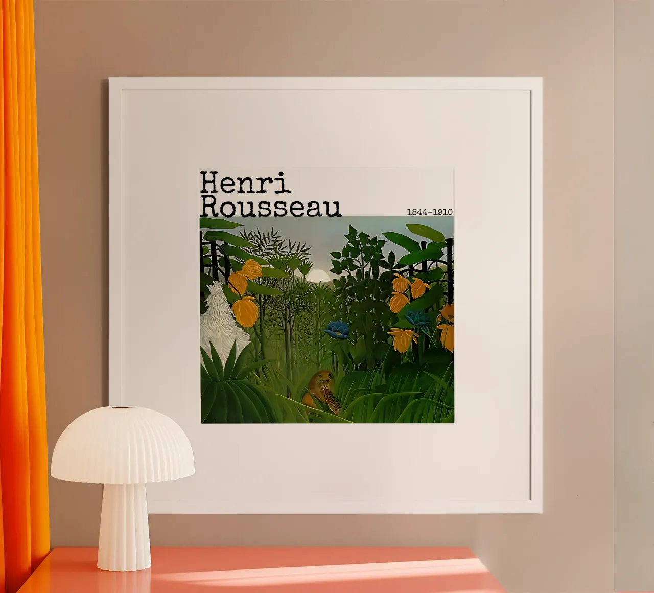 Henri Rousseau 3 carta hahnemühle da loniegrimes