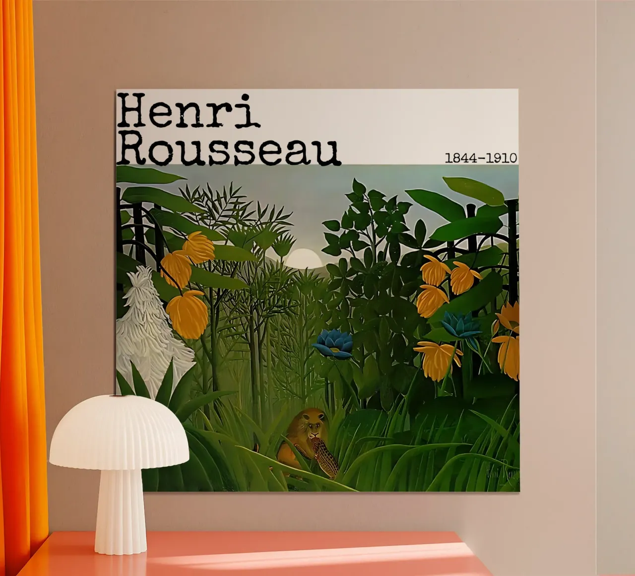Henri Rousseau 3 carta hahnemühle da loniegrimes