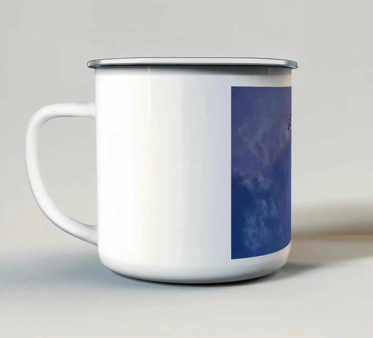 flock plane ink tazza in smalto da feny