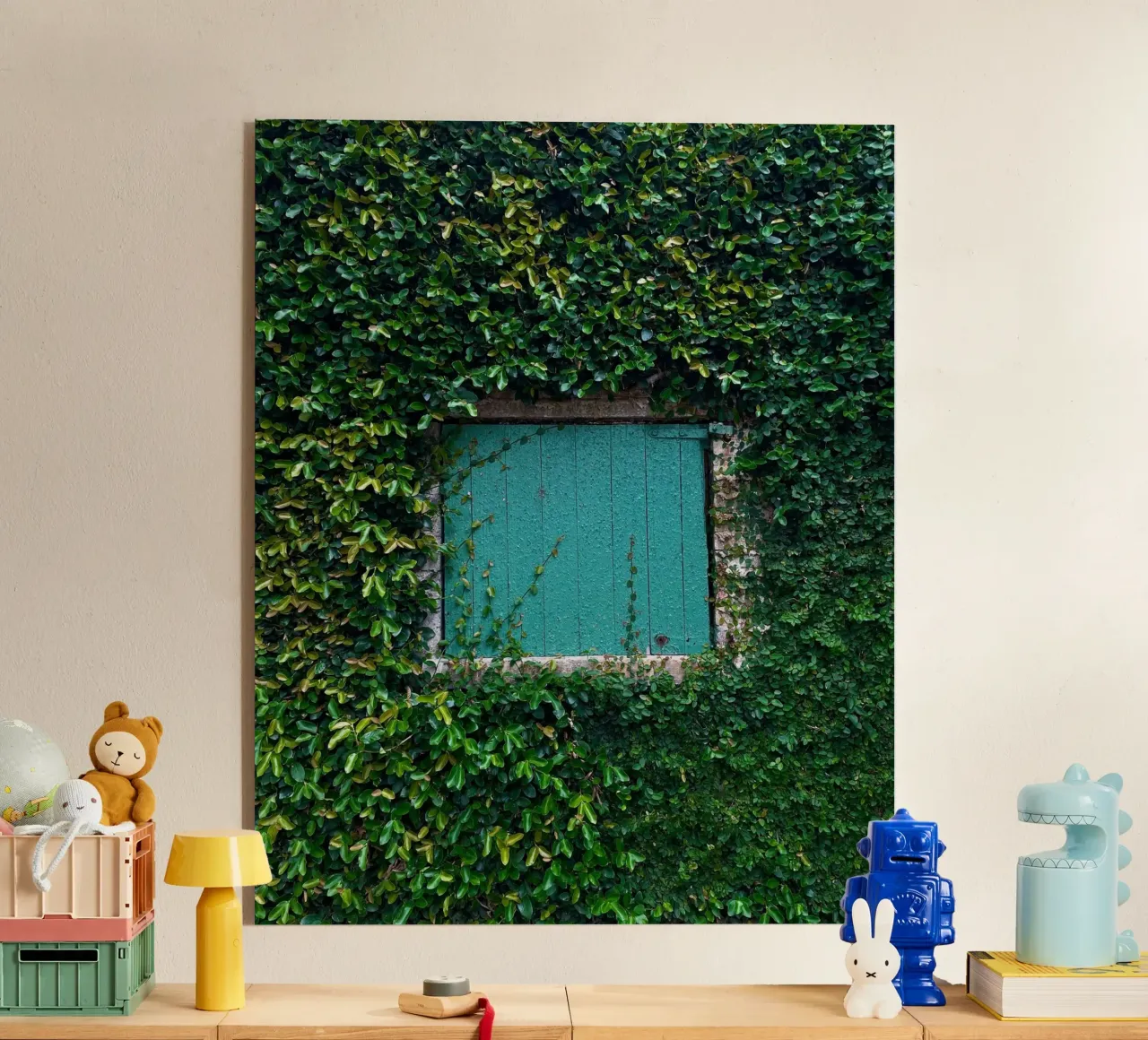 window in wall of leaf plexiglass da feny