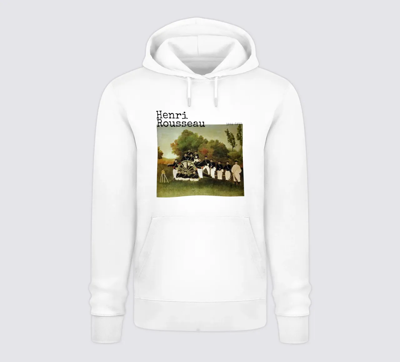 Henri Rousseau 4 felpa con cappuccio da loniegrimes