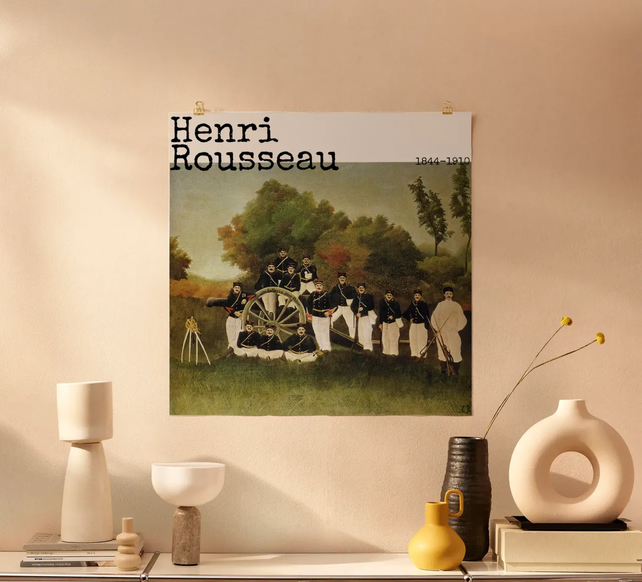 Henri Rousseau 4 carta hahnemühle da loniegrimes
