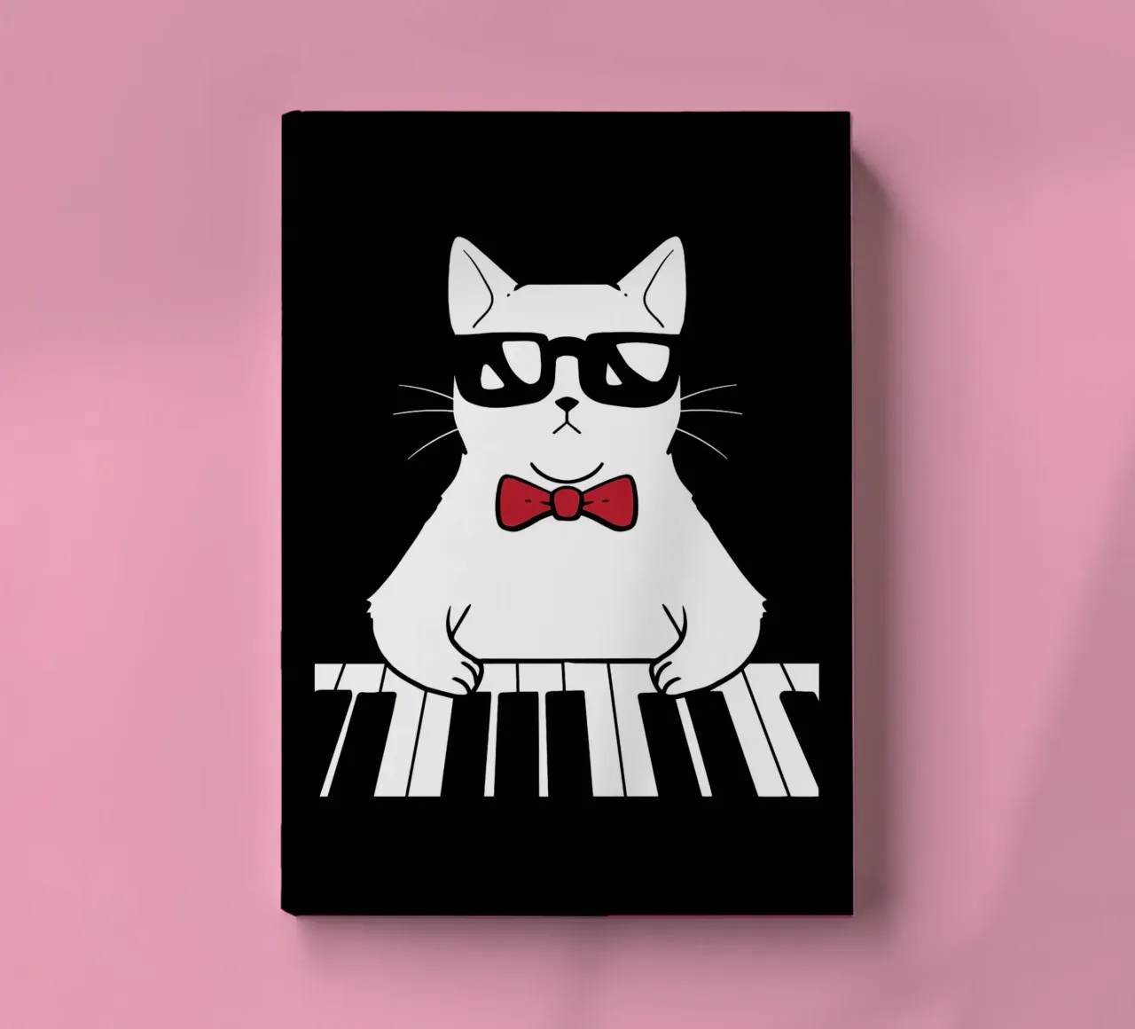 Floor Cat notebook by VintageShop