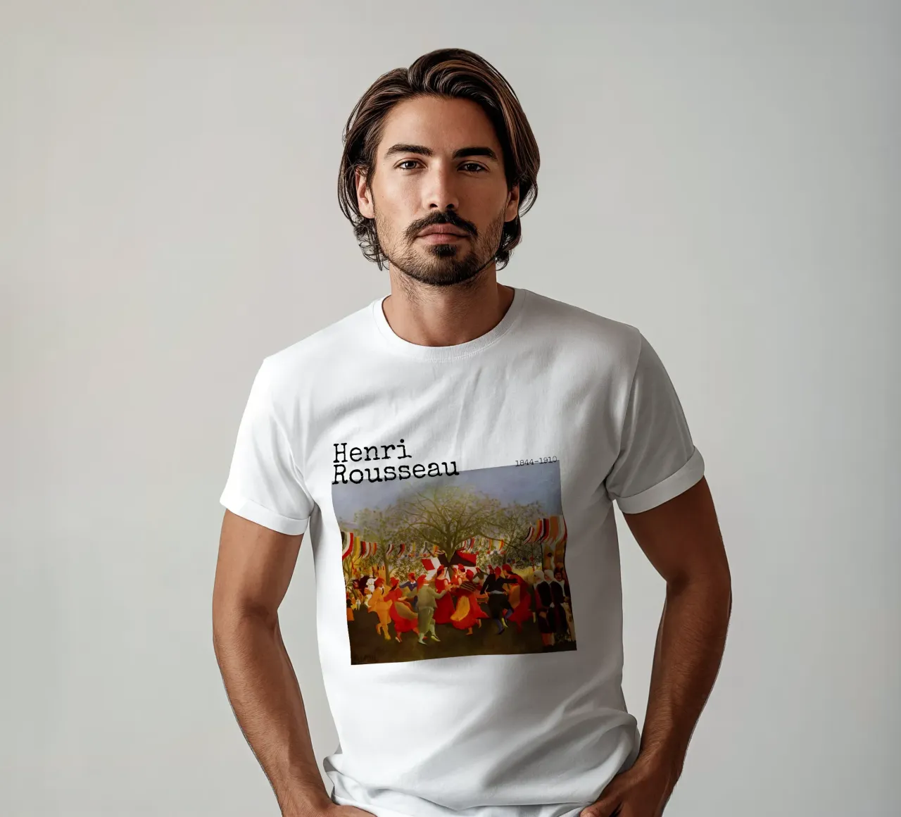 Henri Rousseau 5 t-shirt da loniegrimes