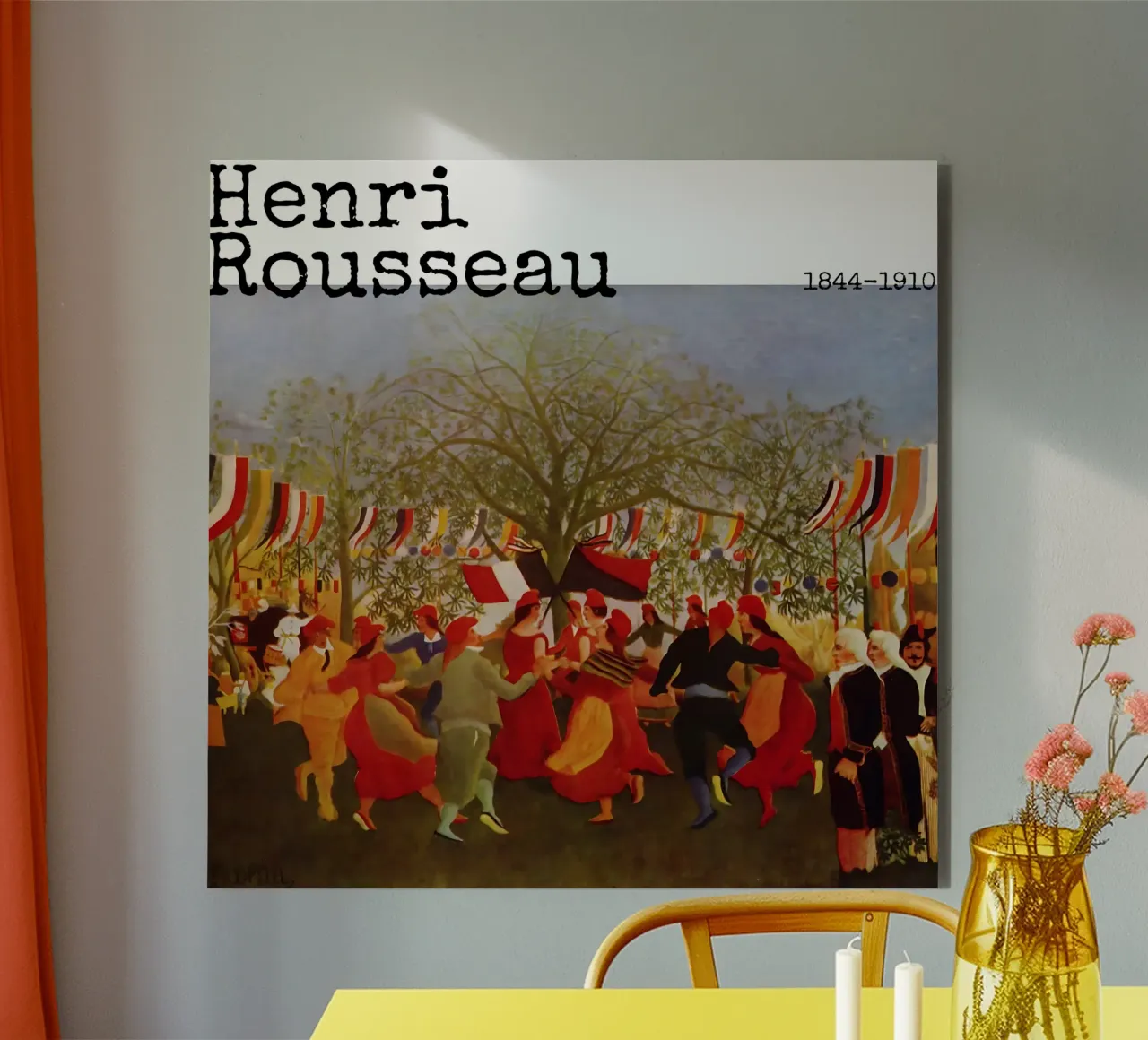 Henri Rousseau 5 alluminio dibond da loniegrimes