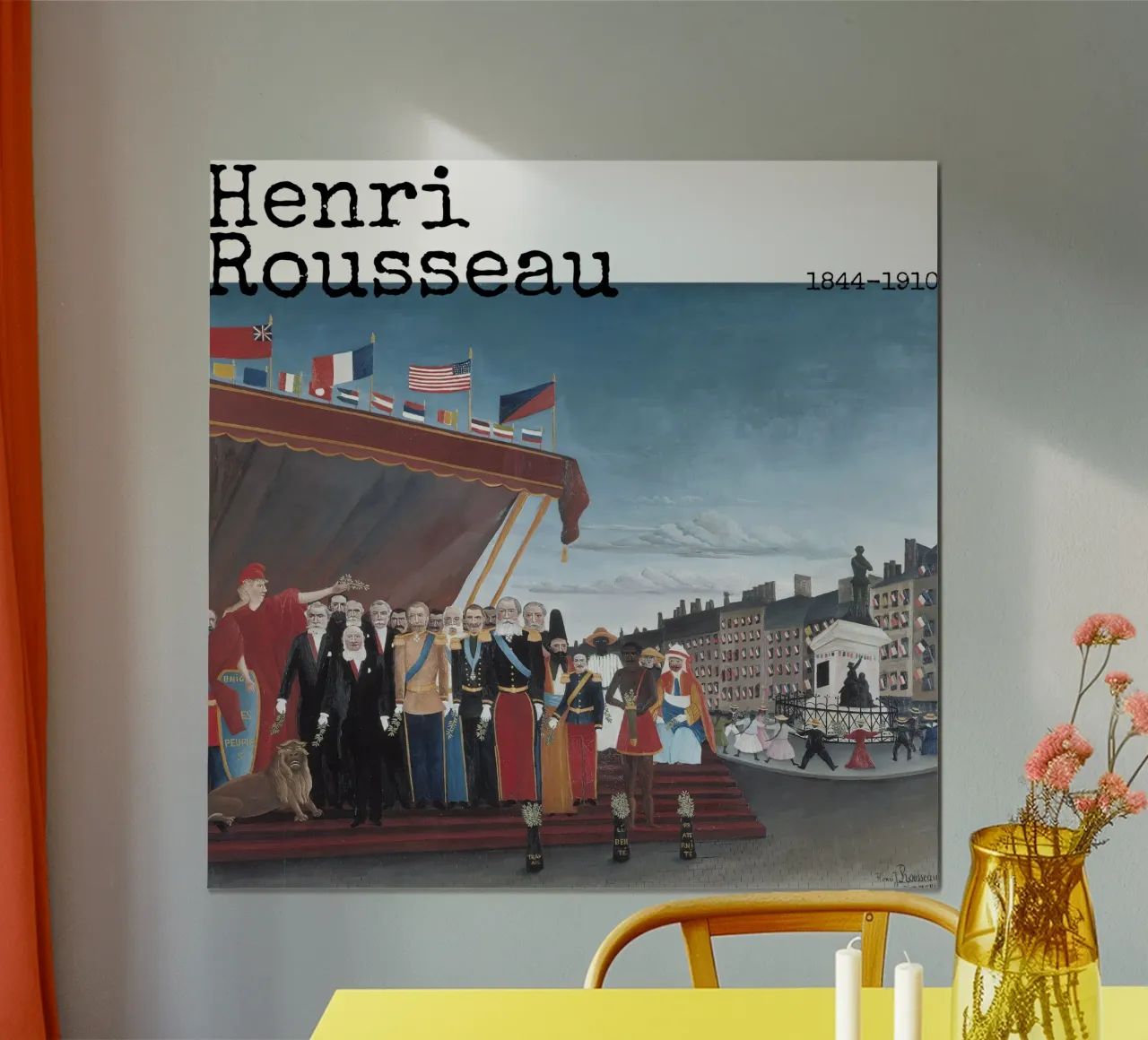 Henri Rousseau 7 carta hahnemühle da loniegrimes