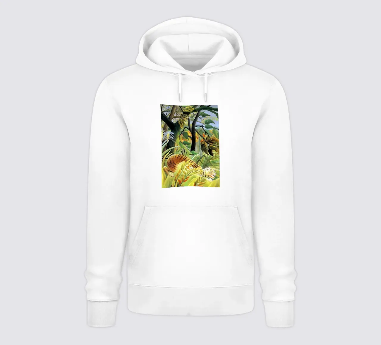 Henri Rousseau 8 felpa con cappuccio da loniegrimes