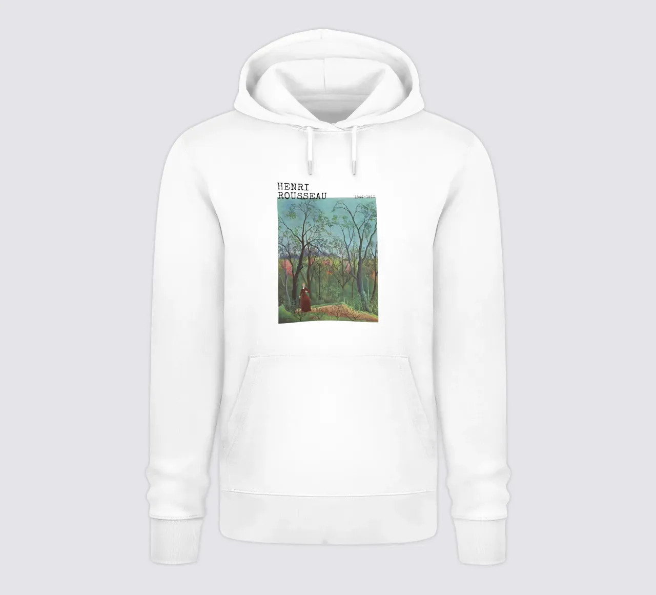 Henri Rousseau 10 felpa con cappuccio da loniegrimes