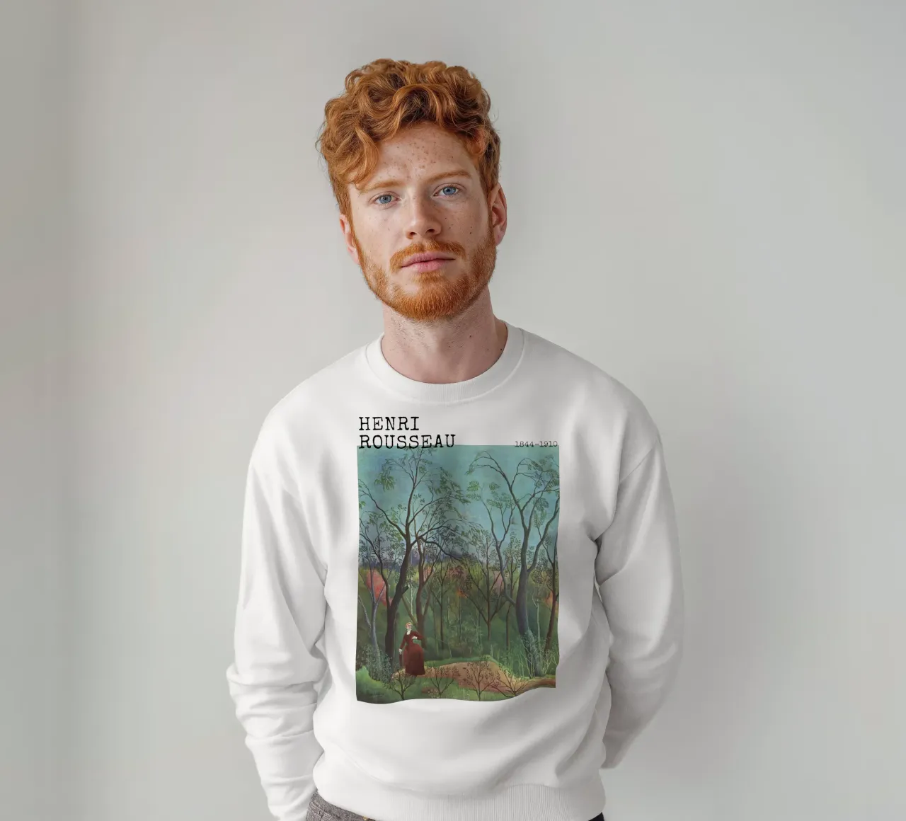 Henri Rousseau 10 felpa da loniegrimes