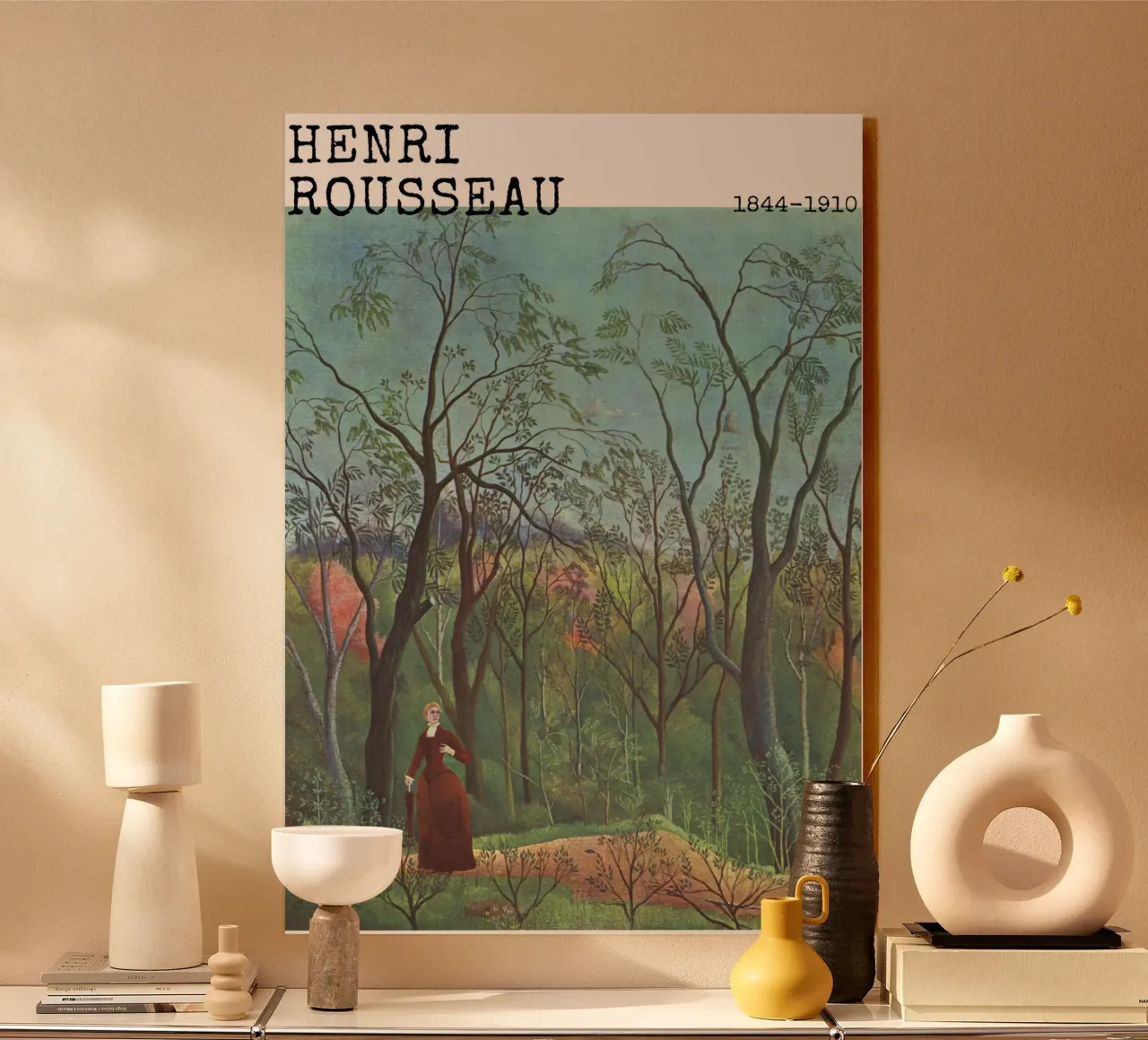 Henri Rousseau 10 alluminio dibond da loniegrimes