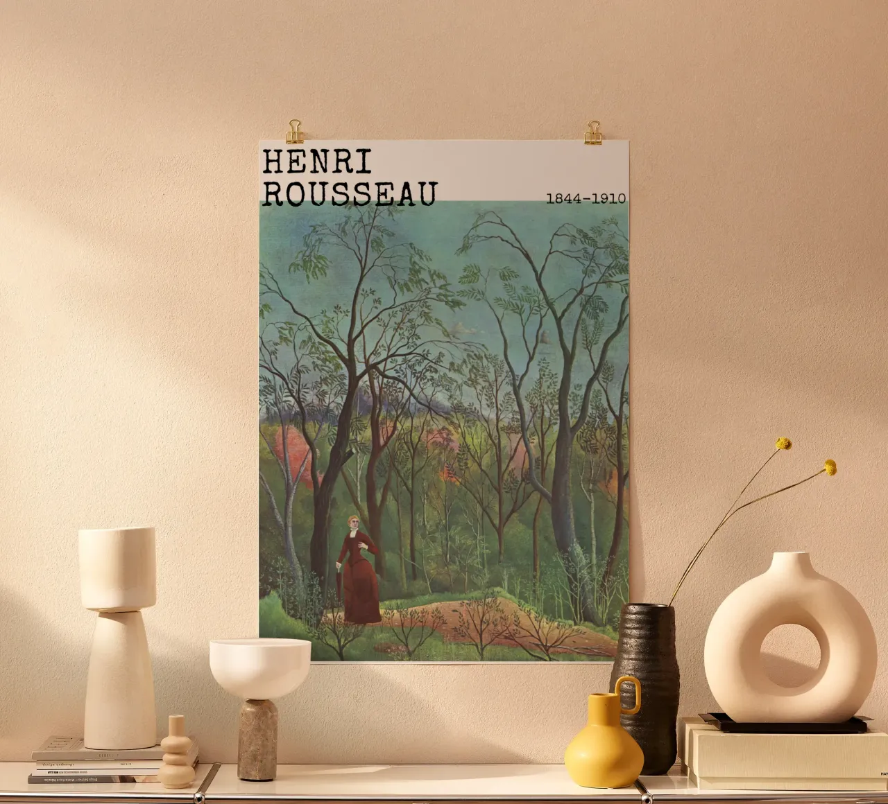 Henri Rousseau 10 carta hahnemühle da loniegrimes