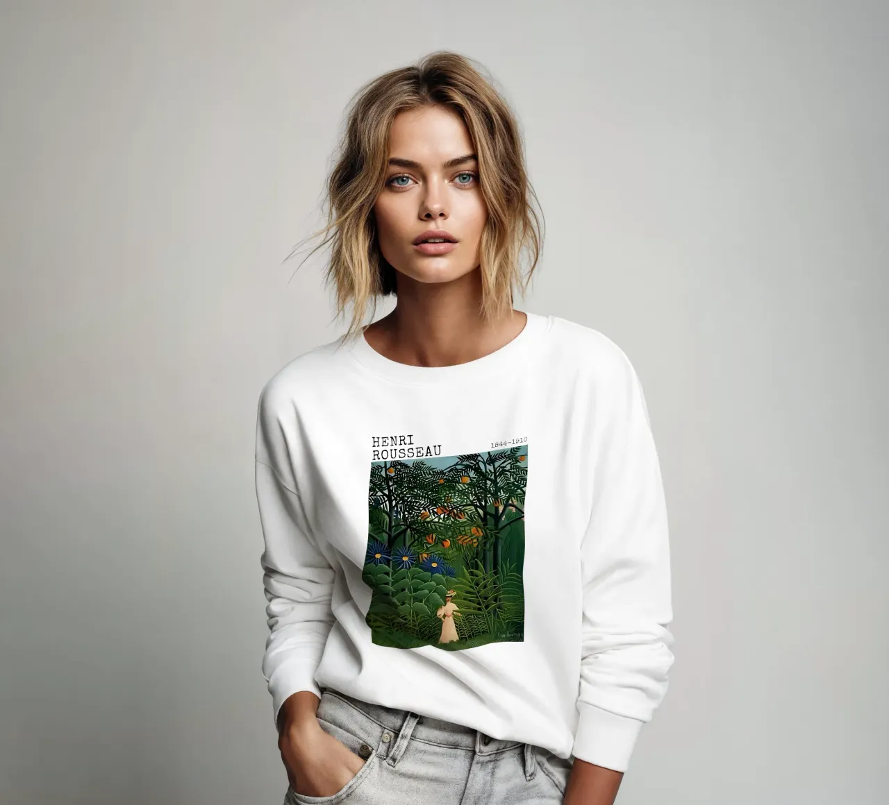 Henri Rousseau 11 felpa da loniegrimes
