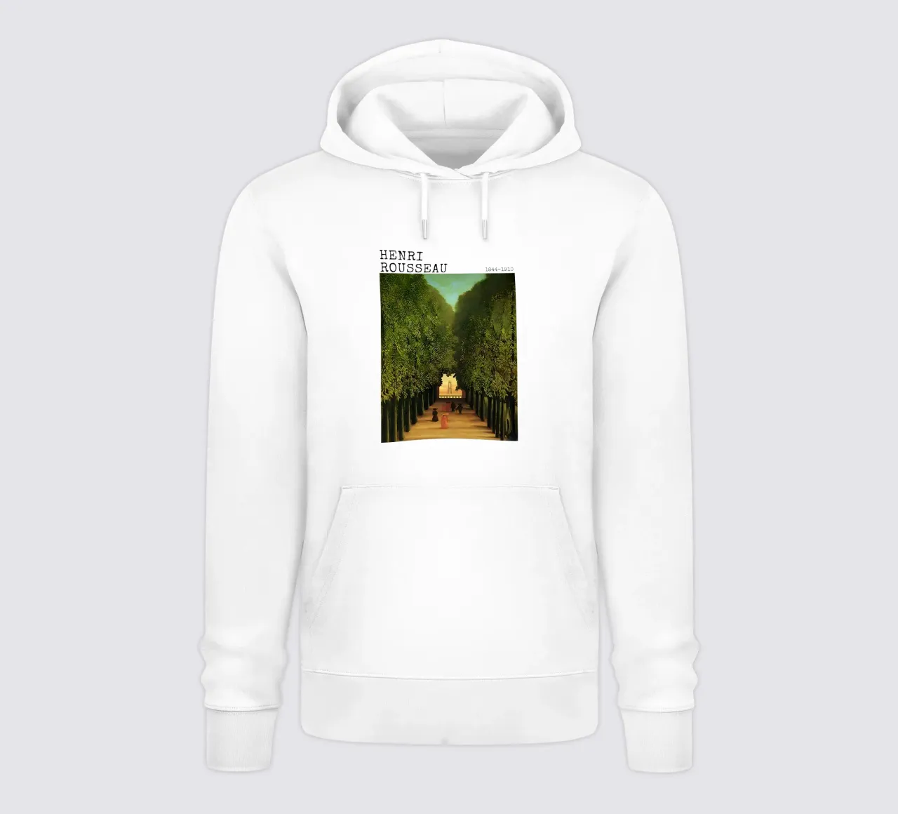 Henri Rousseau 12 felpa con cappuccio da loniegrimes