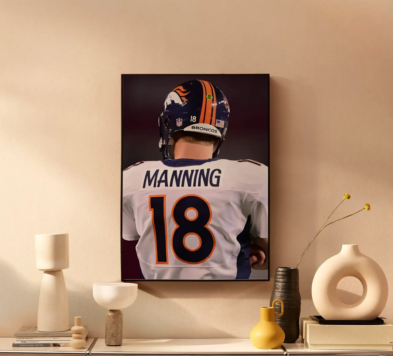 Manning plexiglass da Low poly art