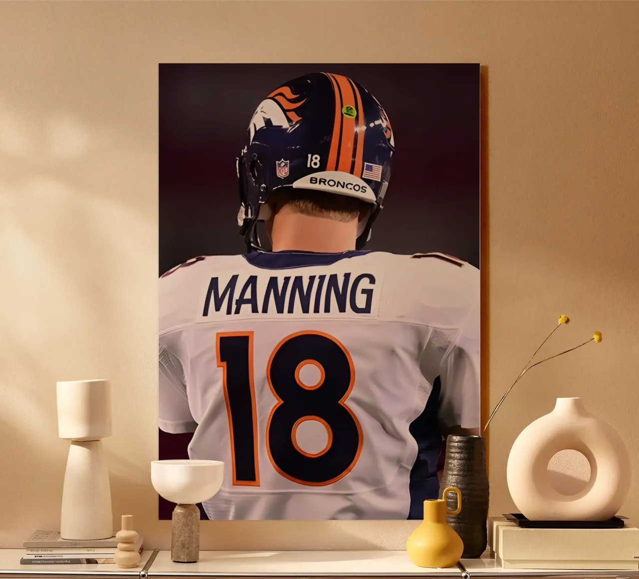 Manning plexiglass da Low poly art