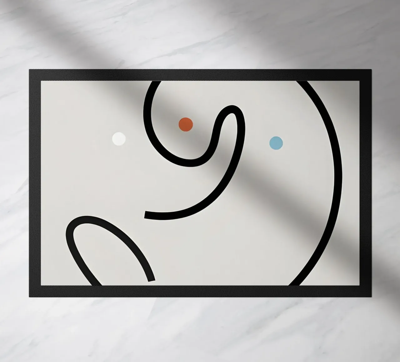 Linea curva singola zerbino da LIFESTYLE OBJECTS