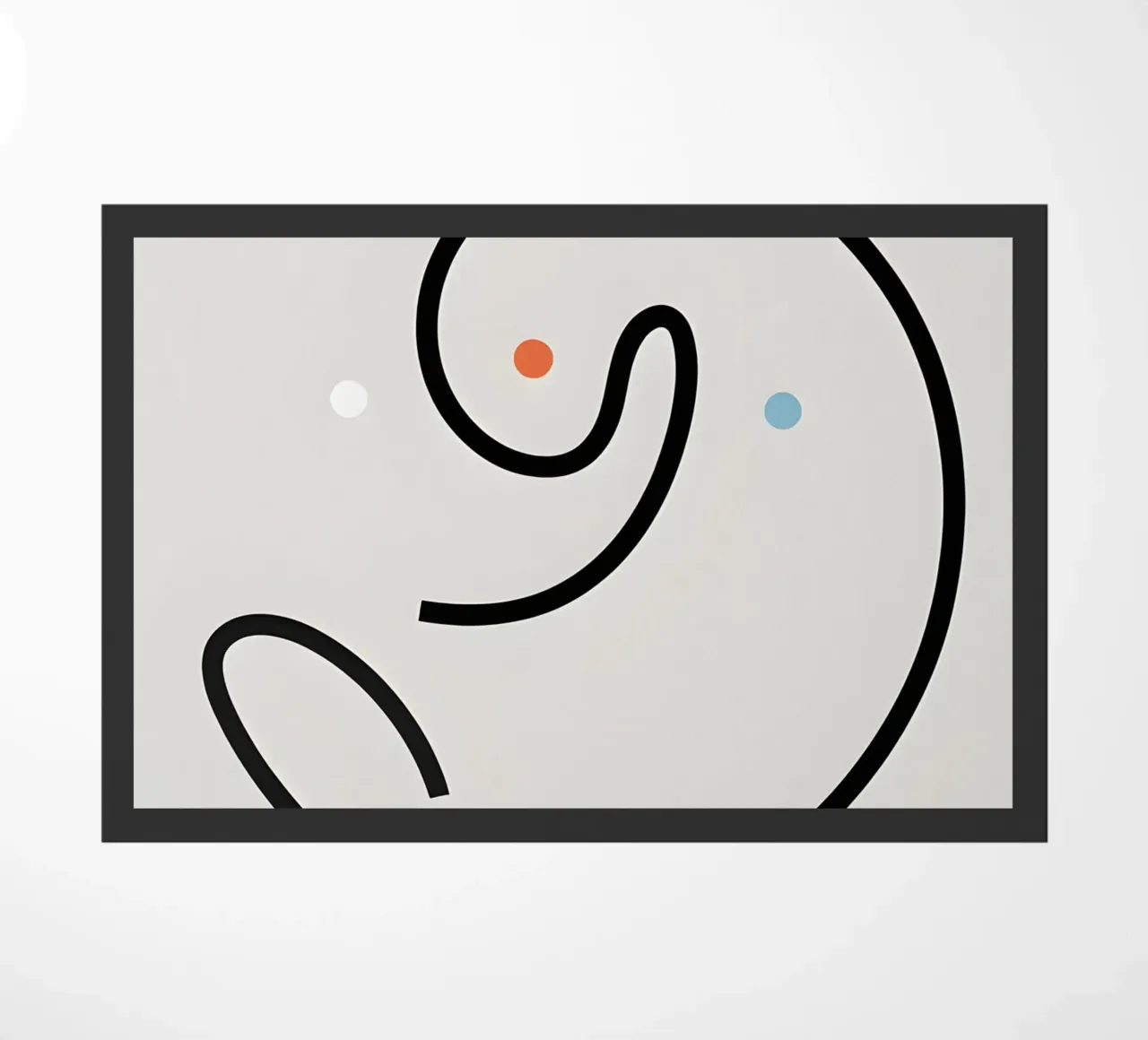 Linea curva singola zerbino da LIFESTYLE OBJECTS