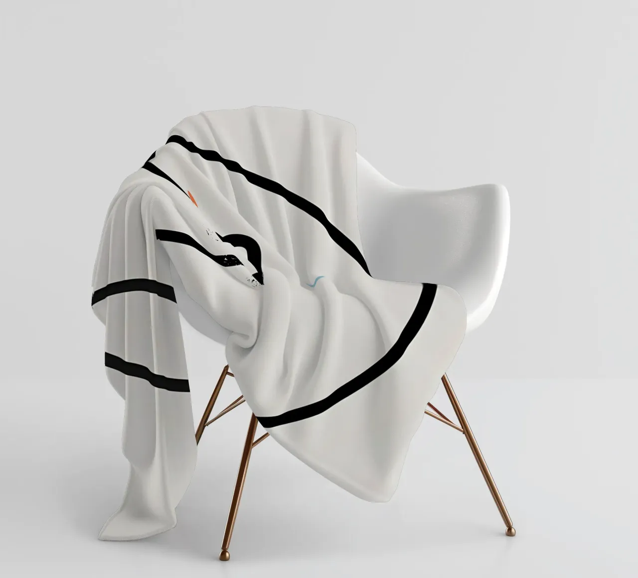 Linea curva singola coperta in pile da LIFESTYLE OBJECTS