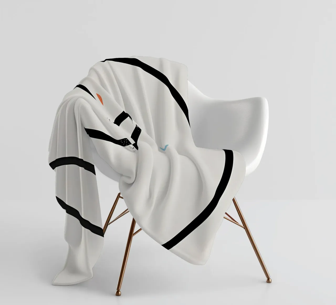 Linea curva singola coperta in pile da LIFESTYLE OBJECTS