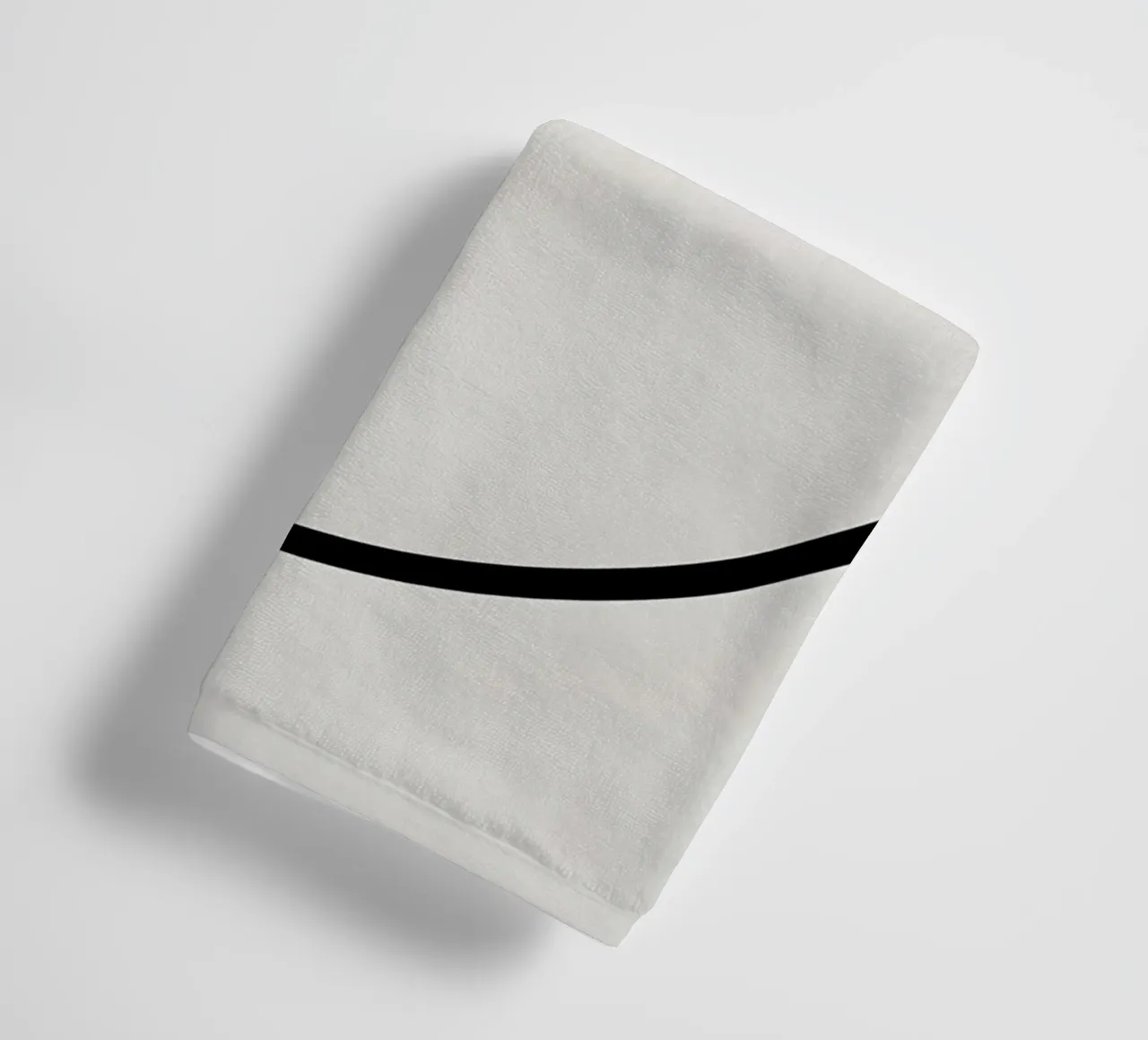 Linea curva singola asciugamano da bagno da LIFESTYLE OBJECTS
