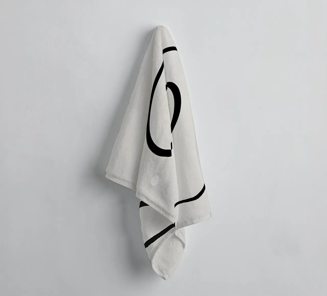 Linea curva singola asciugamano da bagno da LIFESTYLE OBJECTS