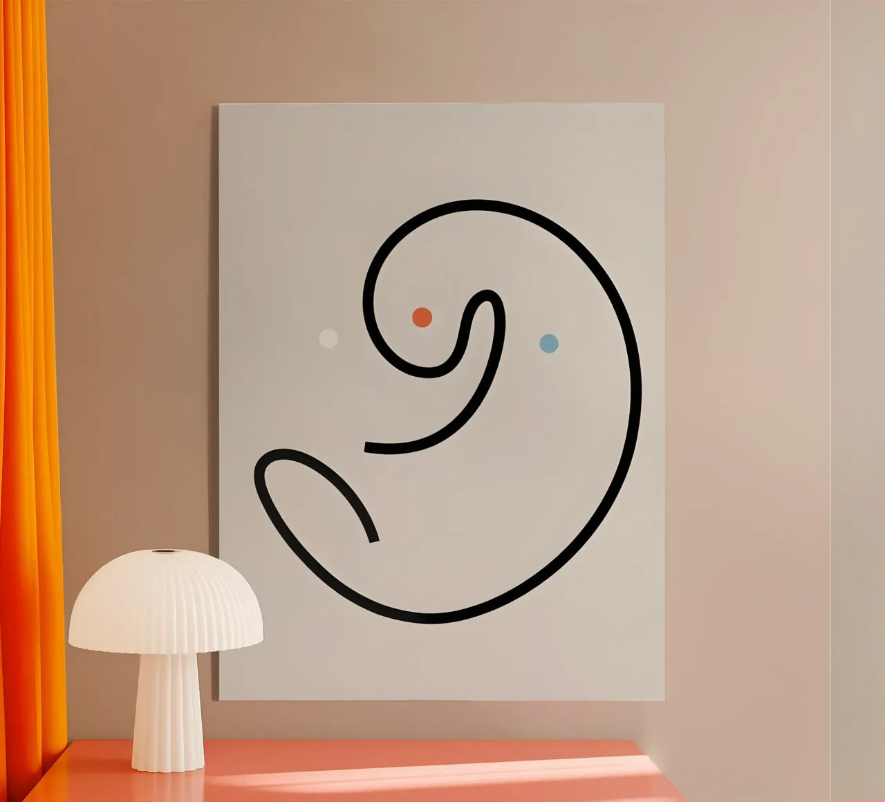 Linea curva singola plexiglass da LIFESTYLE OBJECTS