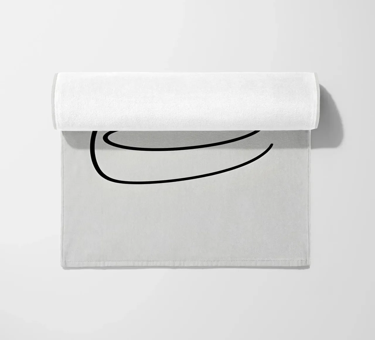 Linea curva singola telo mare da LIFESTYLE OBJECTS