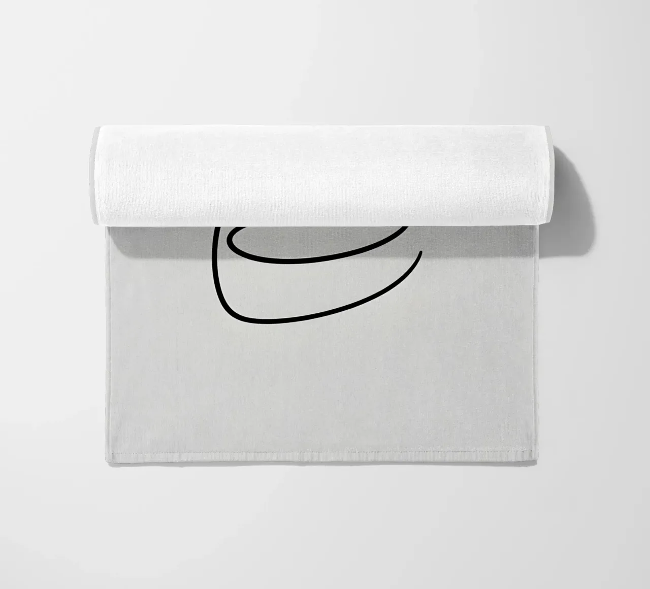Linea curva singola telo mare da LIFESTYLE OBJECTS
