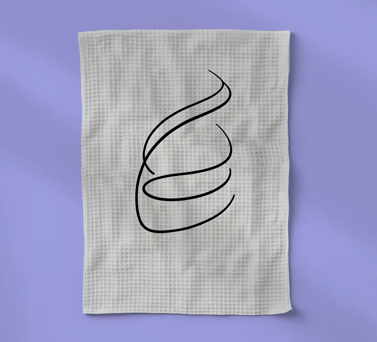 Linea curva singola canovaccio da cucina da LIFESTYLE OBJECTS