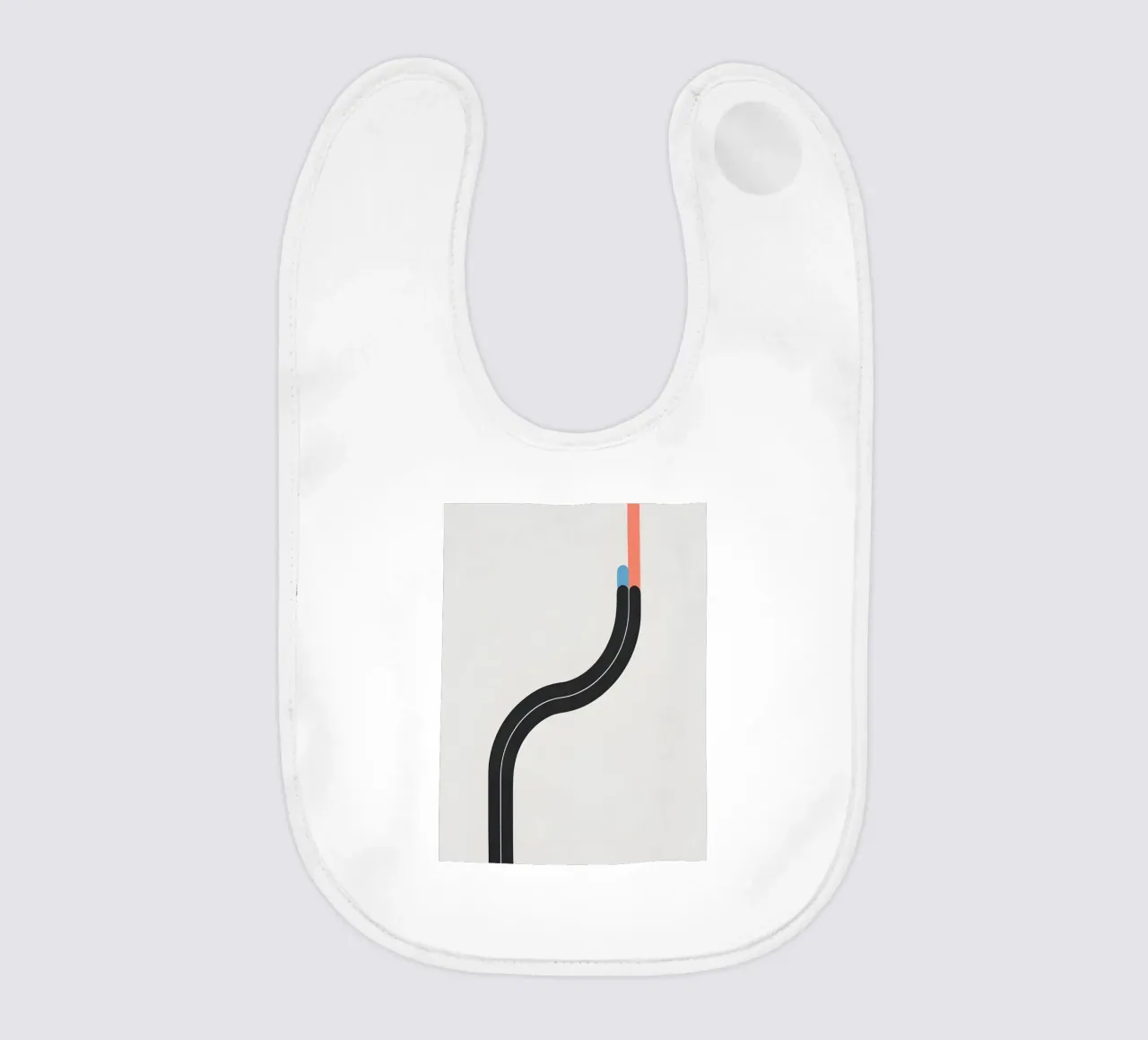 Linea curva singola bavaglino da LIFESTYLE OBJECTS