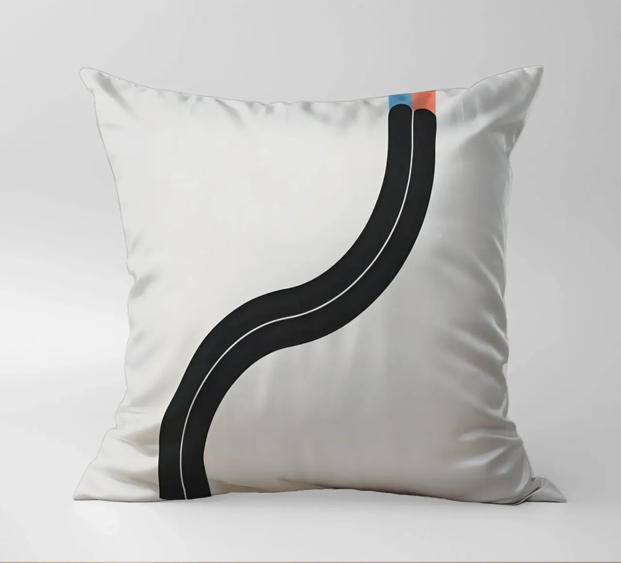 Linea curva singola cuscino da LIFESTYLE OBJECTS