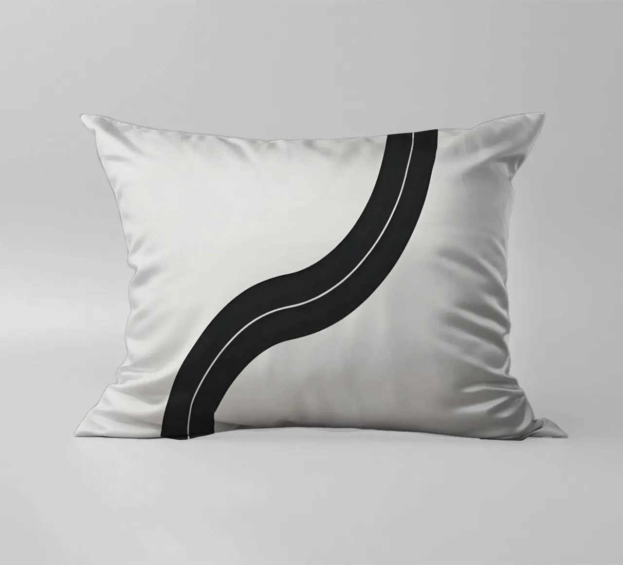 Linea curva singola cuscino da LIFESTYLE OBJECTS