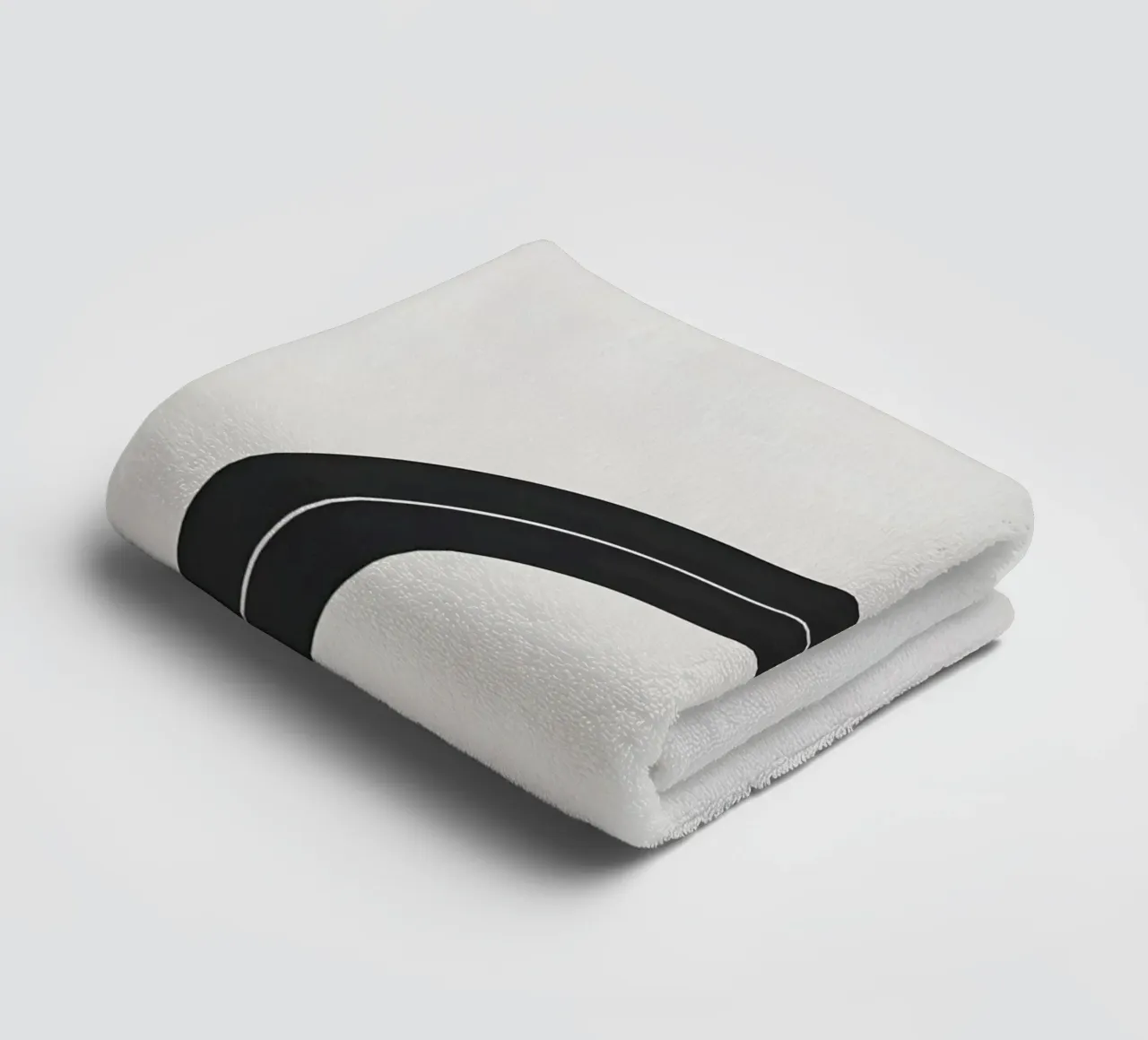 Línea curva simple toalla de baño de LIFESTYLE OBJECTS