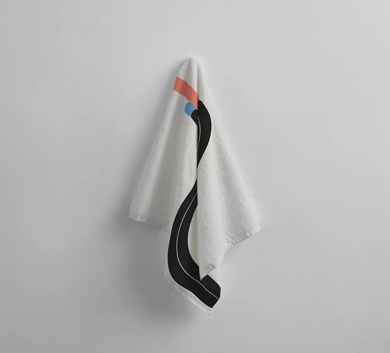 Línea curva simple toalla de baño de LIFESTYLE OBJECTS