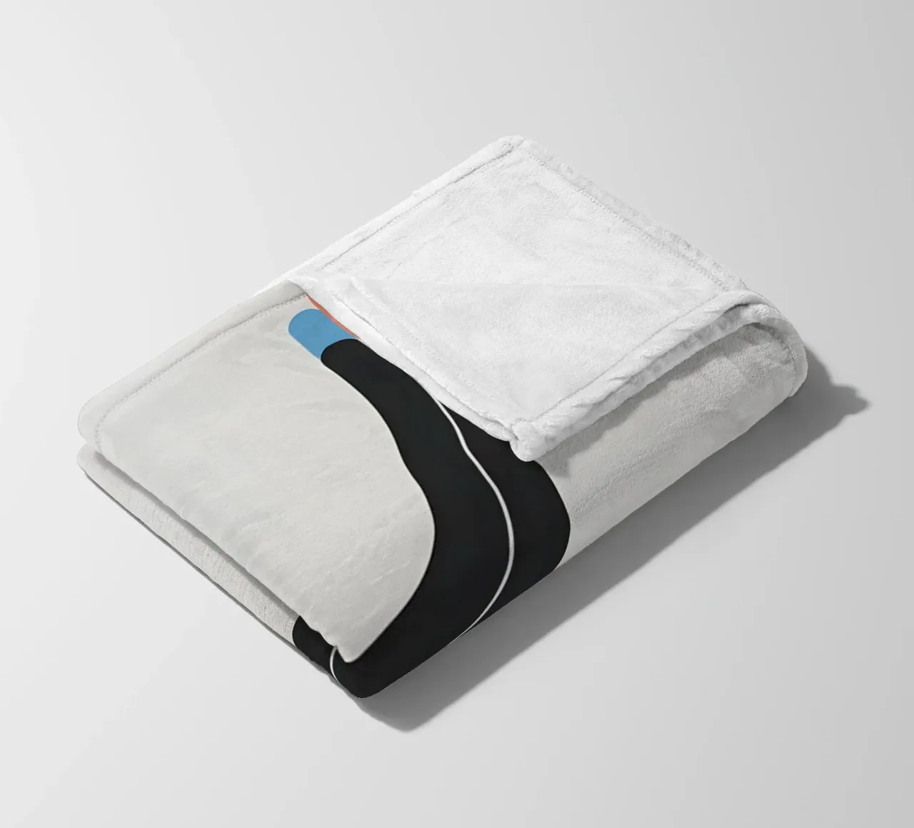 Linea curva singola coperta in pile da LIFESTYLE OBJECTS