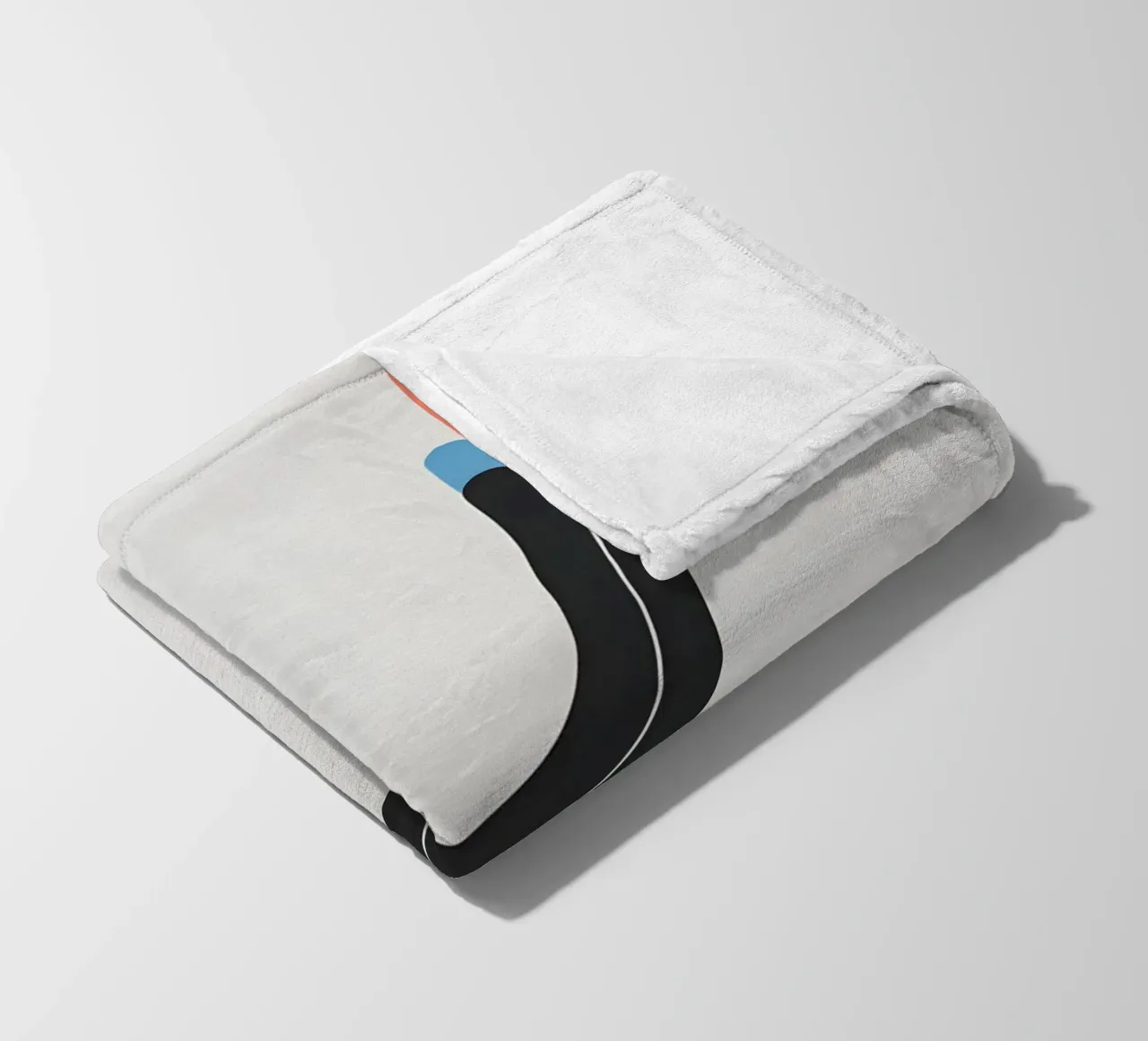 Linea curva singola coperta in pile da LIFESTYLE OBJECTS