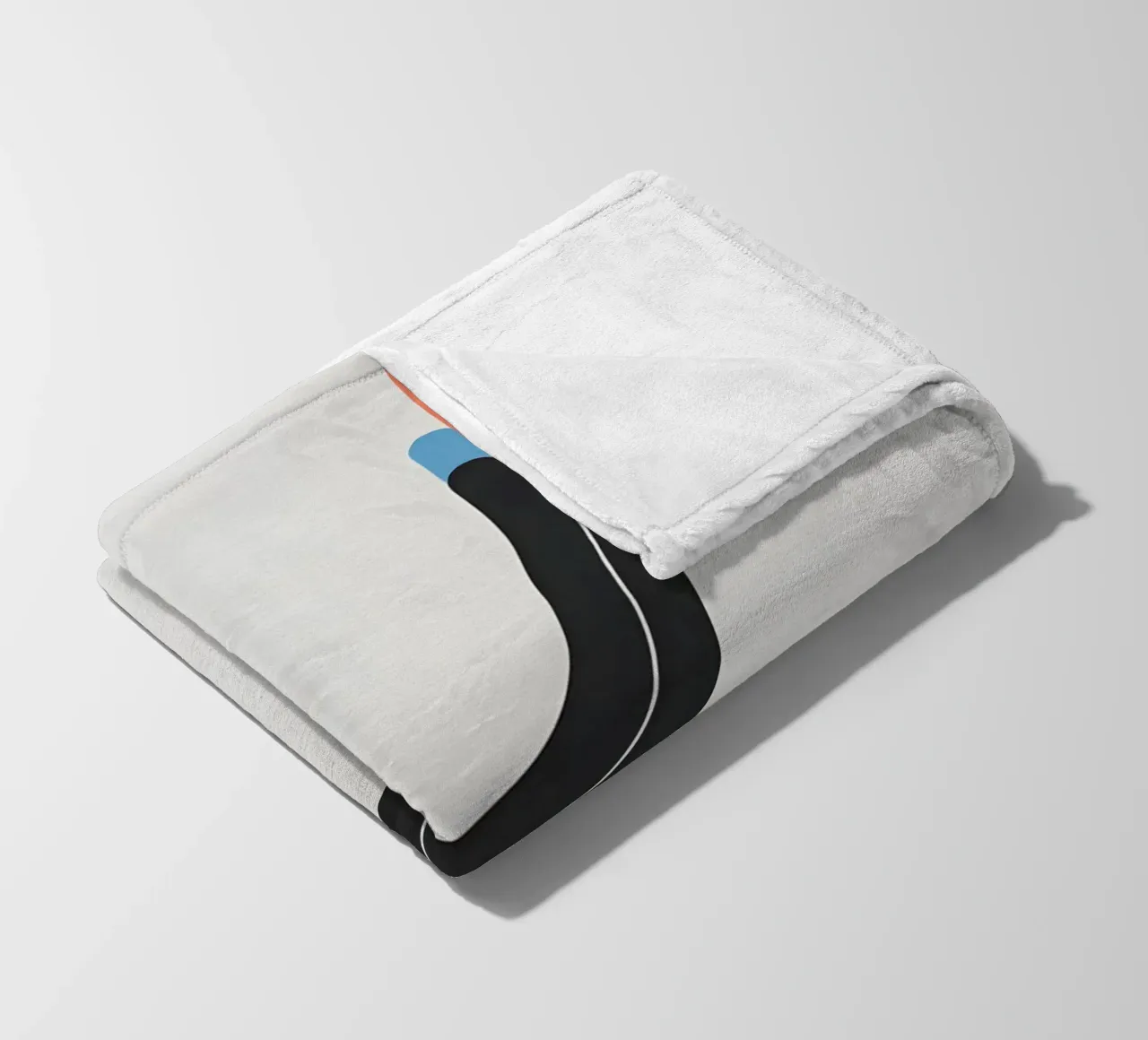 Linea curva singola coperta in pile da LIFESTYLE OBJECTS