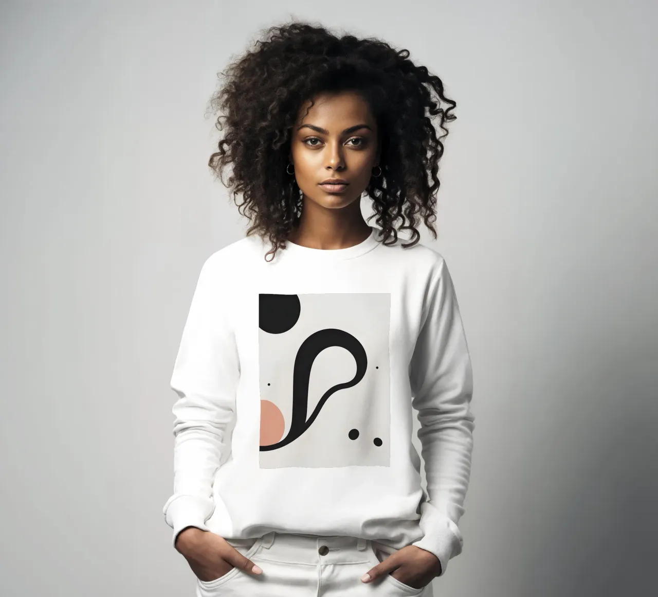 Linea curva singola felpa da LIFESTYLE OBJECTS