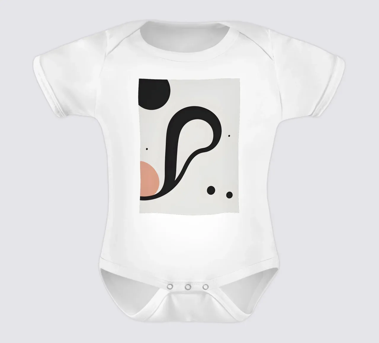 Línea curva simple body de bebé de LIFESTYLE OBJECTS