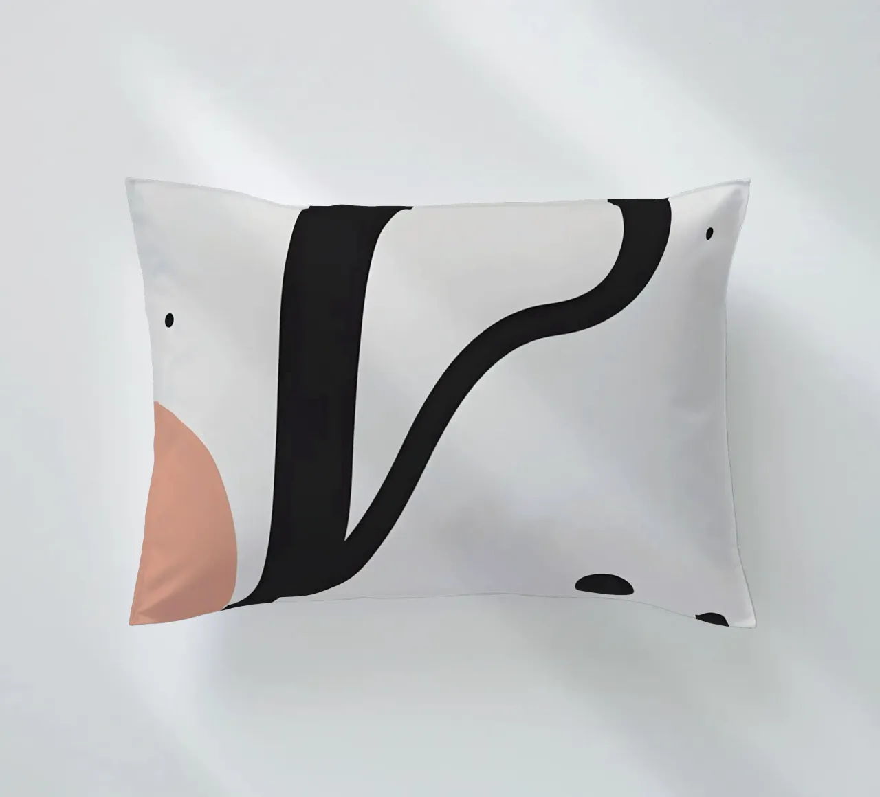 Linea curva singola cuscino da LIFESTYLE OBJECTS
