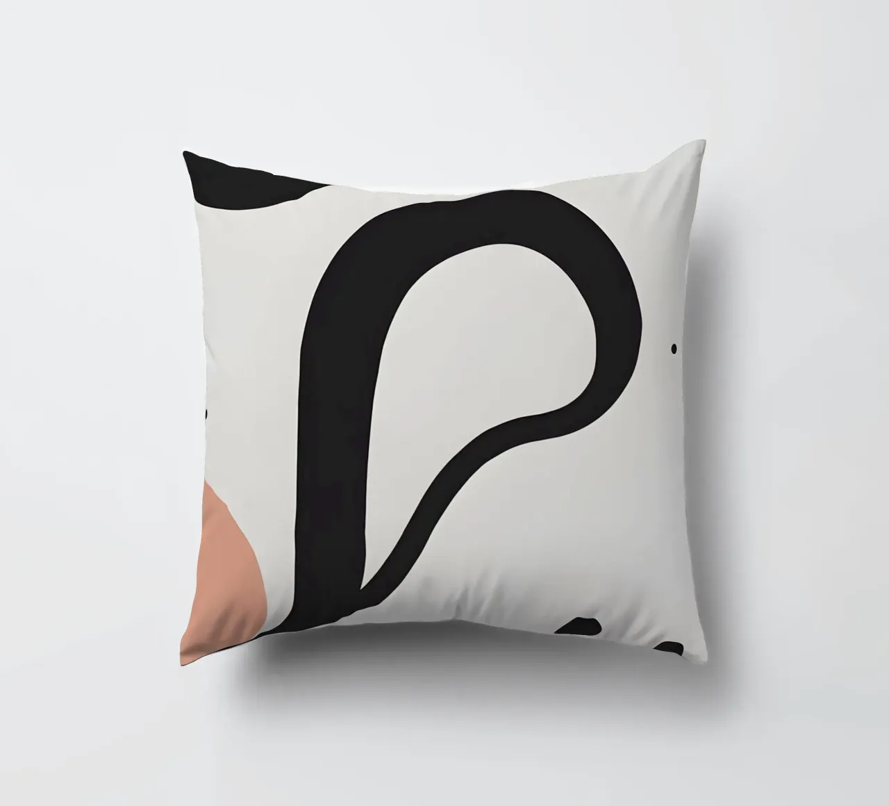 Linea curva singola cuscino da LIFESTYLE OBJECTS