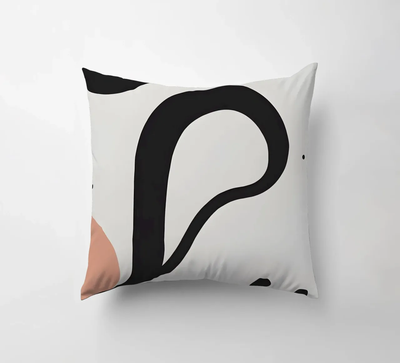 Linea curva singola cuscino da LIFESTYLE OBJECTS