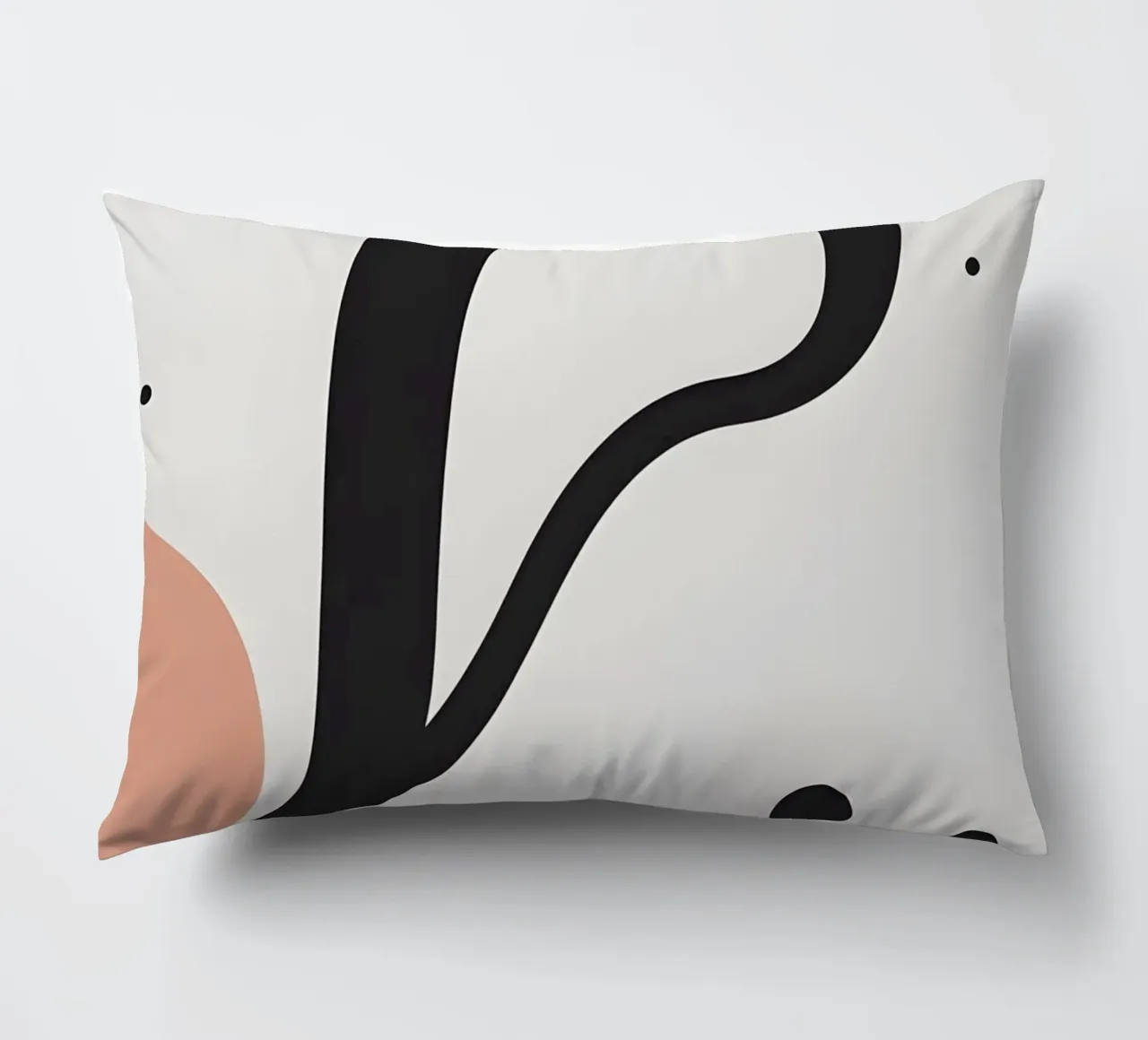 Linea curva singola cuscino da LIFESTYLE OBJECTS