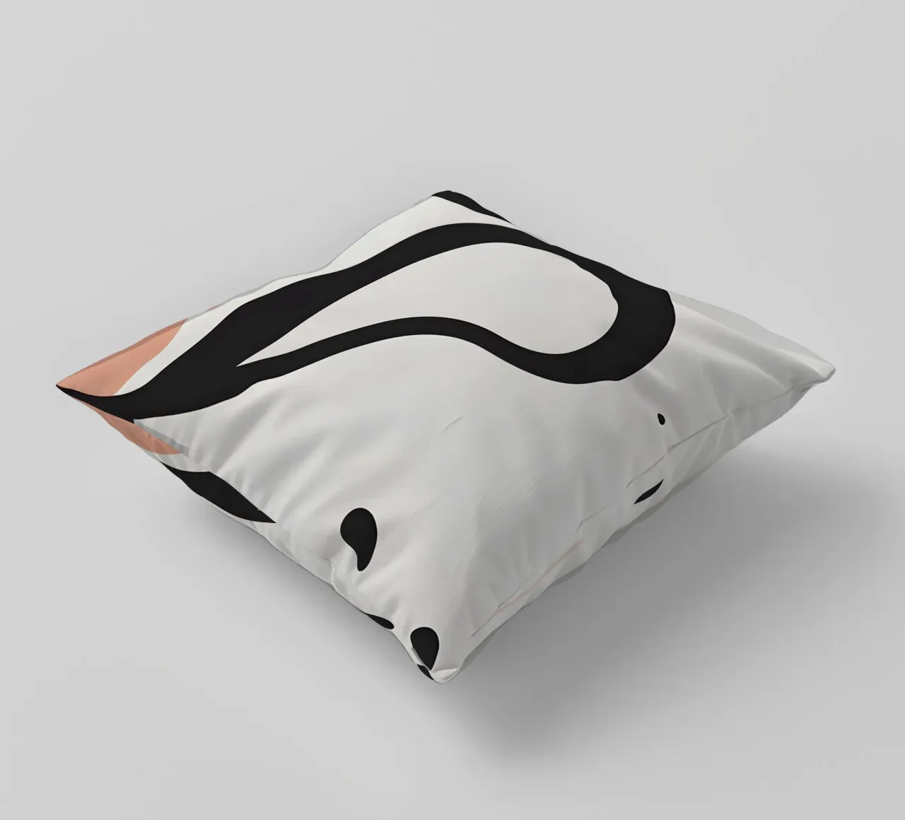 Linea curva singola cuscino da LIFESTYLE OBJECTS