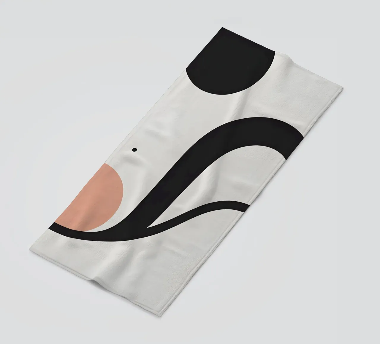 Linea curva singola telo mare da LIFESTYLE OBJECTS