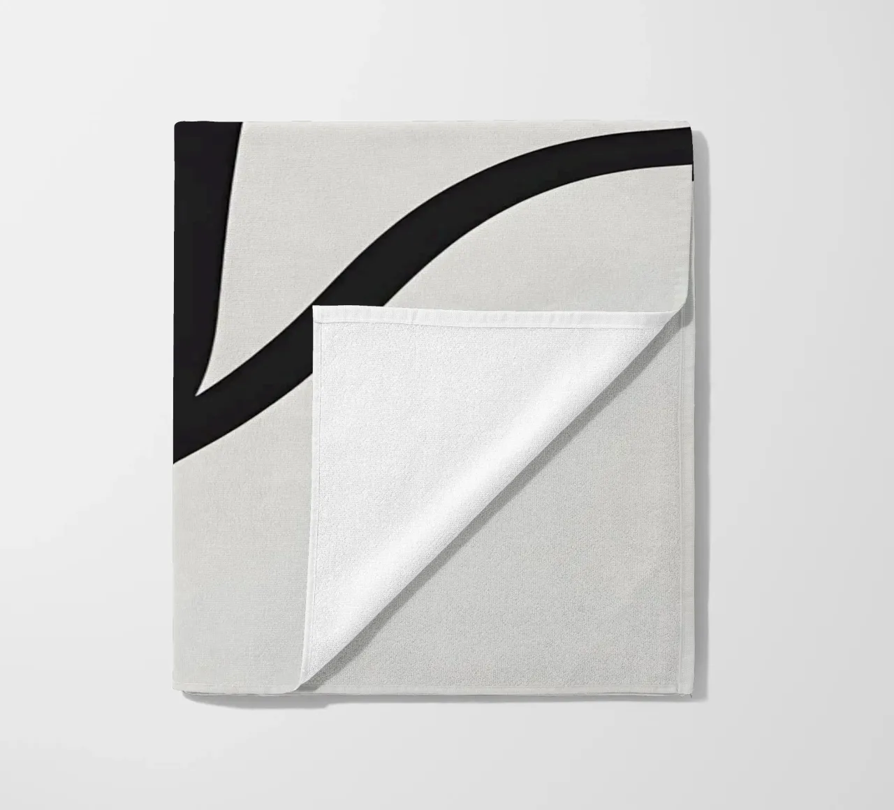 Linea curva singola telo mare da LIFESTYLE OBJECTS