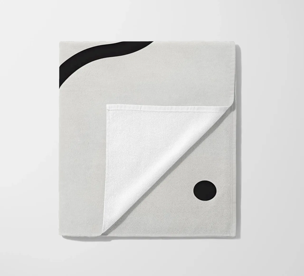 Linea curva singola telo mare da LIFESTYLE OBJECTS