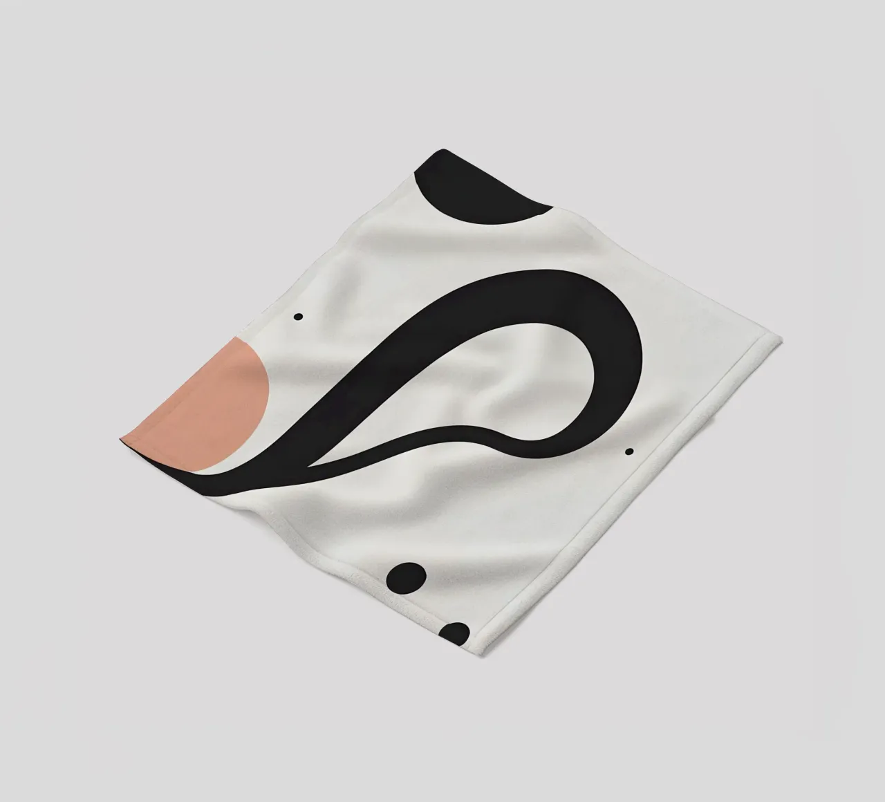 Linea curva singola coperta in pile da LIFESTYLE OBJECTS