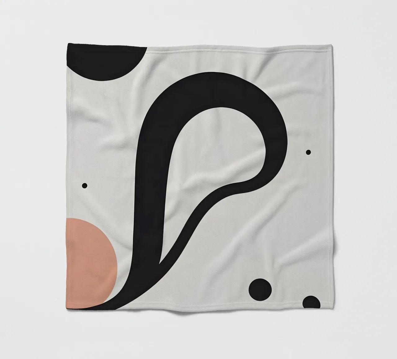 Linea curva singola coperta in pile da LIFESTYLE OBJECTS